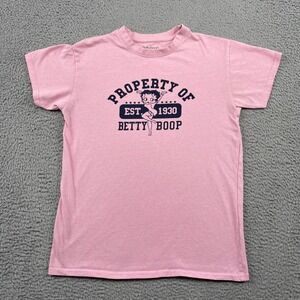 Betty Boop T Shirt Womens Medium Property Of Est 1930 Graphic Tee Short Sleeve